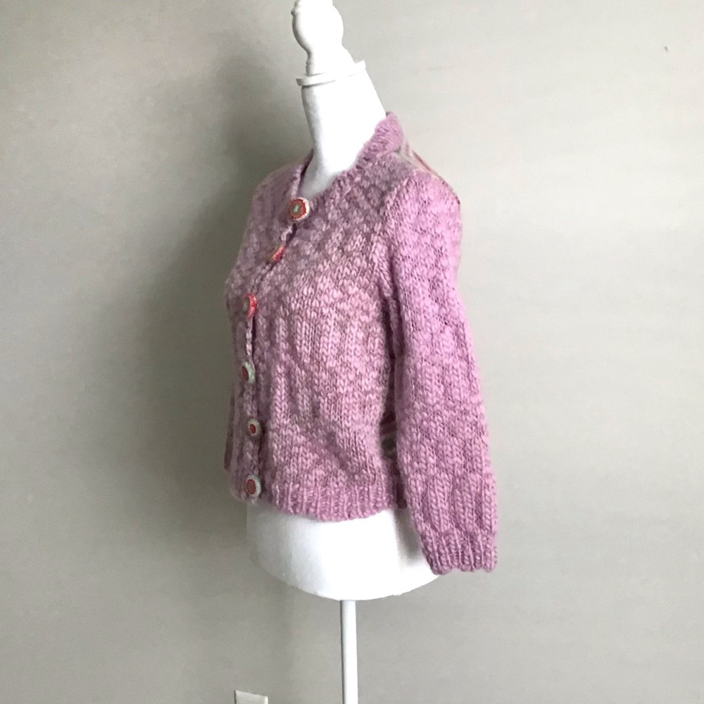 Rare Vintage Wool Cardigan Sweater ASO Maddie in The Suite Life of Zack and Cody - Picture 10 of 14